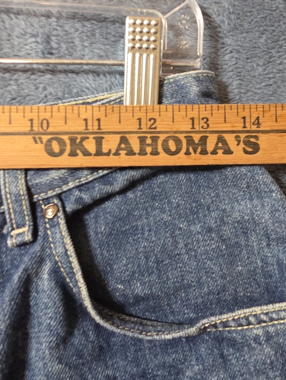 Vintage Gitano Jeans Women's 12 Short Proportionately Sized Blue 80s Mom Tapered - Picture 5 of 10